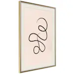 Poster Artgeist Affisch Thought Loop