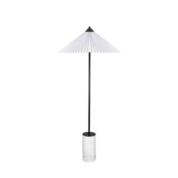 Golvlampa Globen Lighting Matisse Svart/Vit