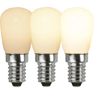 LED-lampa Star Trading E14 ST26 Opaque Filament RA90 Dimbar