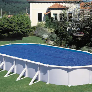 Poolskydd Planet Pool Termofolie Oval Pool 7,30 X 3,75 m