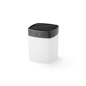 Solcellslampa Gnosjö Konstsmide Assisi Cylinder Kvadrat LED 1W