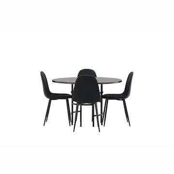 Matgrupp Venture Home Copenhagen med 4 Polar Stolar