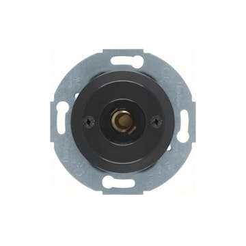 Tryckknapp Hager 1-polig Insats utan Klor Återfjädrande för Signallampa E10 2 A 2 W Serie 1930