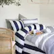 Påslakanset Borganäs of Sweden Block Stripe