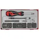 Bitsskruvmejselsats 74 delar Teng Tools TTMD74