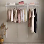 Garderobslösning Elfa Classic Starter Kit 3 Sektioner B: 1855mm