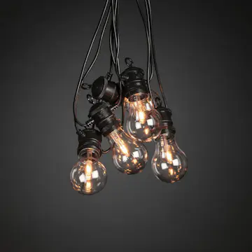 Tilläggsslinga Gnosjö Konstsmide 4145-800 E27 10 LED Utbytbar