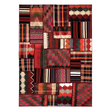 Persisk Patchworkmatta Arkiio Shiraz/Azerbajdzjan 145x204