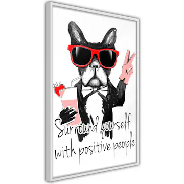 Poster Artgeist Affisch Surround Yourself With Positive People