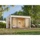 Stuga Palmako Serena 13,4 m² Set 1 Slide Plus (inv. 12,6 m²)