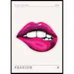 Poster Gallerix Passion Pink Lips