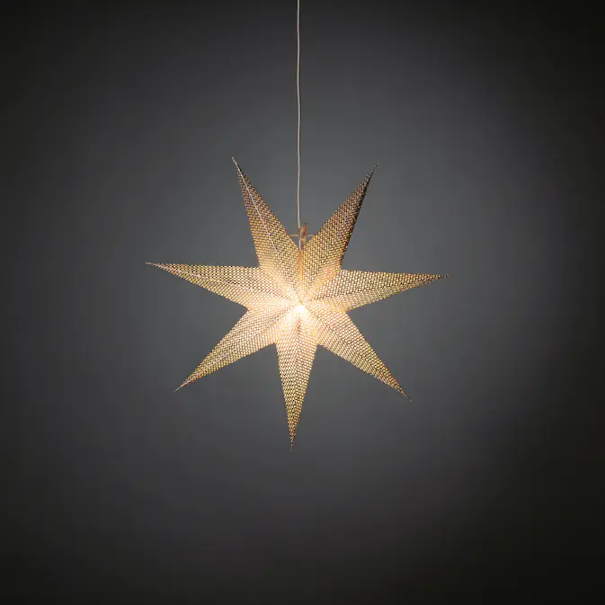 Adventsstjärna Gnosjö Konstsmide 7-uddig 60 cm