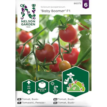 Frö Nelson Garden Tomat Baby Boomer F1 Busktomat