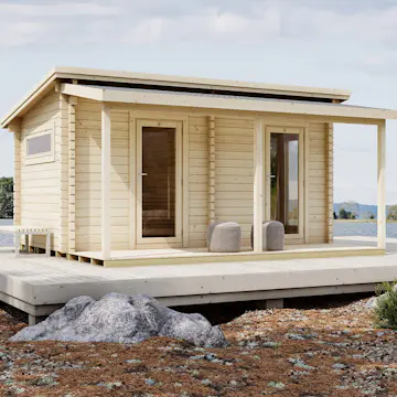 Bastu Luoman Lillevilla Kihu 13,23 m2