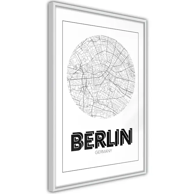 Poster Artgeist Affisch Retro Berlin