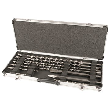 Borr- och mejselset Makita D-19174 10 delar SDS Plus