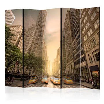 Rumsavdelare Skärmvägg Arkiio In the Shadow of Skyscrapers II 225x172 cm