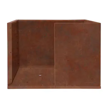 Kruka Skotte Garden Modulär Corten Hörn