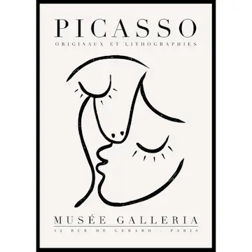 Poster Gallerix Picssso Lithographie No6
