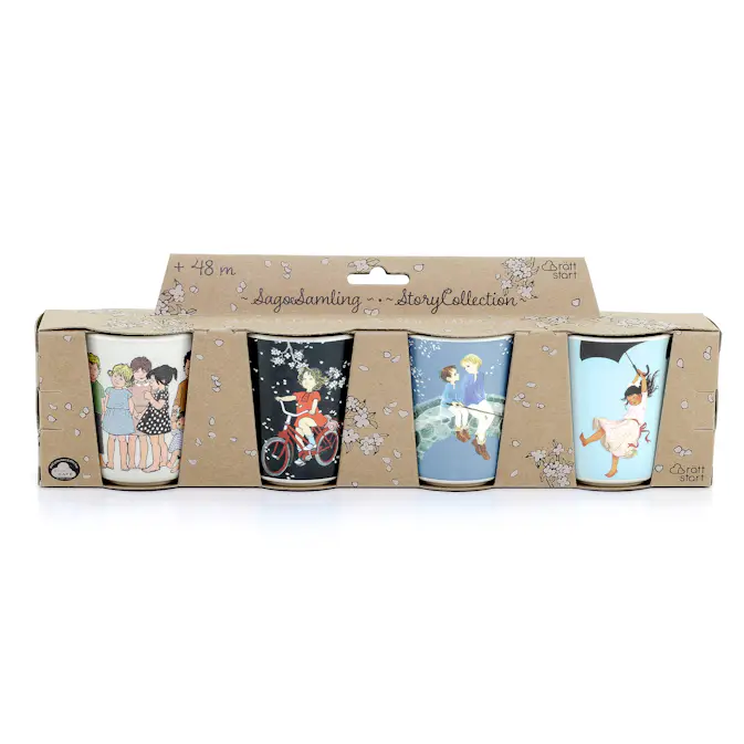 Samlarkoppar Rätt Start Astrid 4-pack