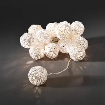 Ljusslinga Gnosjö Konstsmide Bollar 16