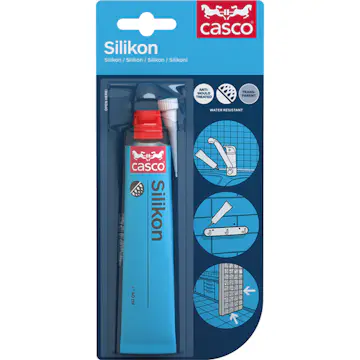 Silikon Casco Transparent 40 ml tub