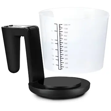 Köksvåg Champion Måttbägare 3kg 1200ml KV310 Svart
