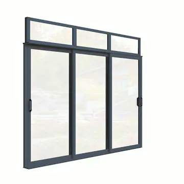 Skjutdörr med Överljus Landskap Robust Året Runt 3-del