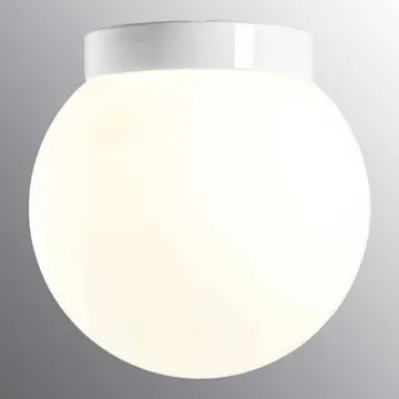 Vägg-/Taklampa Ifö Electric Classic Glob 300 Opal IP44 12W