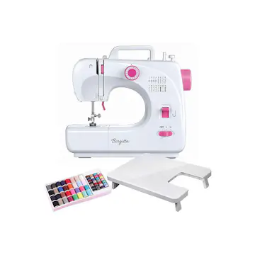 Symaskinsset Birgitta Comfort Symaskin med Tilläggsbord & 60 Delar Trådset