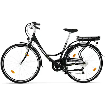 Elcykel Lyfco Dam 28" med Cykeldator Svart