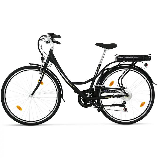 Elcykel Lyfco Dam 28" med Cykeldator Svart