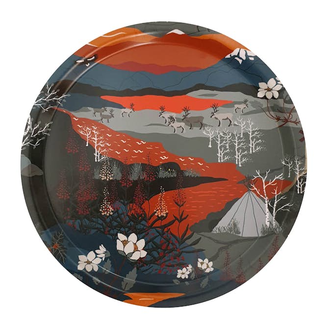 Bricka Arvidssons Textil Fjällvandring Rund