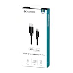 USB-C Champion till Lightning Kabel 1m Svart