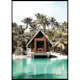 Poster Gallerix Waterfront Bungalow
