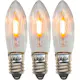 LED-Reservlampa Star Trading E10 Universal LED Filament 3-pack för Belysning