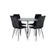 Matgrupp Venture Home Silvia med 4 Walerina Stolar Sammet