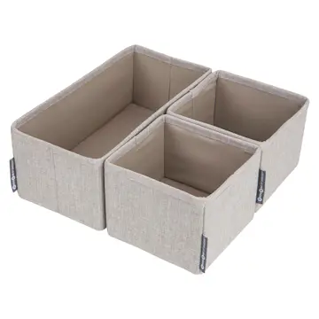 Förvaringslådor Bigso Box of Sweden Drawer organizer 3-set Beige