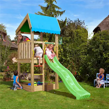 Lektorn Jungle Gym Home inkl. rutschkana