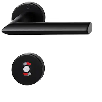 Innerdörrshandtag Swedoor Stockholm WC/Nyckelskylt