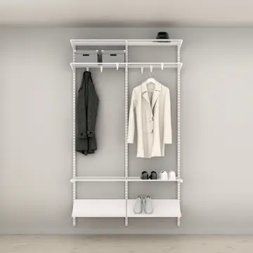 Hallösning Elfa Ready Solution Classic 5 Vit B: 1248 mm