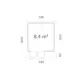 Stuga Palmako Aurelia 8,9 m² (inv. 8,4 m²)