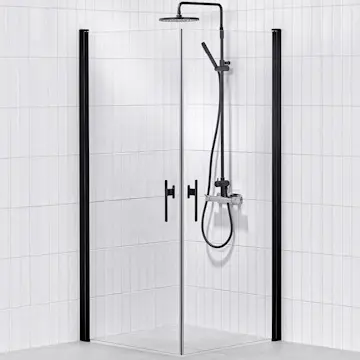 Duschhörn Alterna Lusso Rak Lackerad Profil