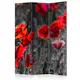 Rumsavdelare Skärmvägg Arkiio Red Poppies 135x172 cm