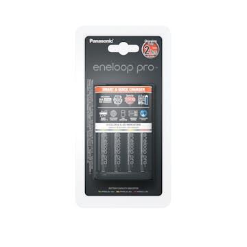 Batterikit Panasonic Smart Snabbladdare inkl. 4xAA 2500mAh