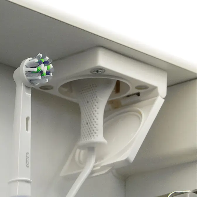 Eluttag 4AQUA Spegel Med Hylla-under Hyllan