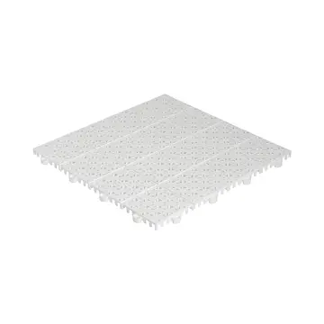 Golvplatta Hestraplattan Universa Snow White Golvtrall i Plast