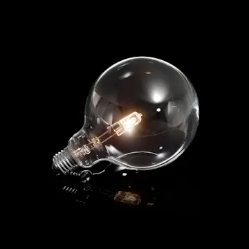 Glödlampa Gnosjö Konstsmide 230V E27 18W Glob Halogen