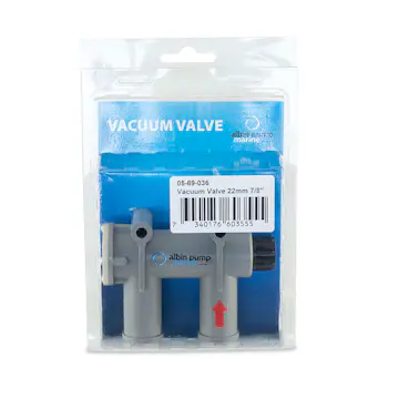 Vakumventil Albin Group Marine 22 mm 7/8"