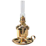 Oljelampa Den Haan Dhr-bord Skottlampa i Mässing